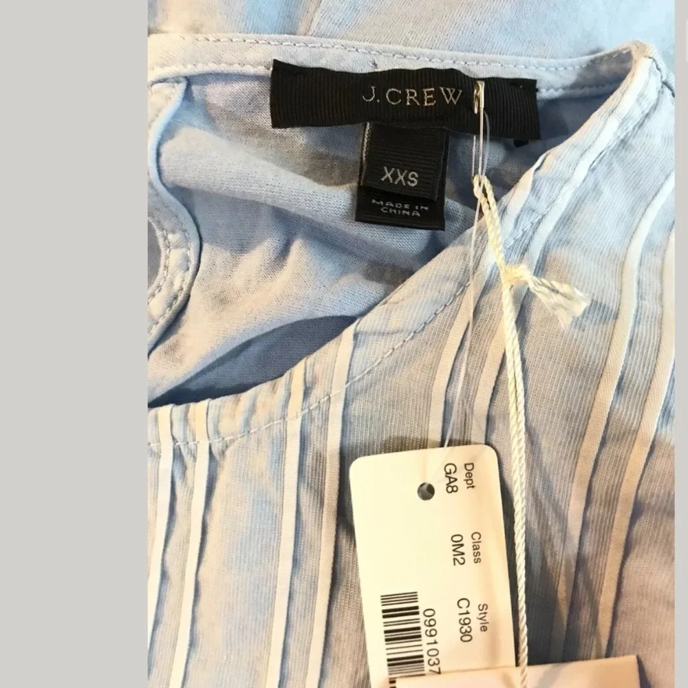 J Crew | Womens Cinched Tank Striped Top XXXS